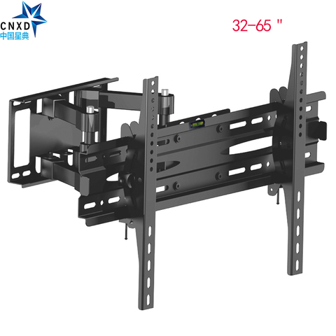 Articulating Full Motion TV Wall Mount Bracket Tilt Swivel Bracket TV Stand Suitable TV Size  32''-65