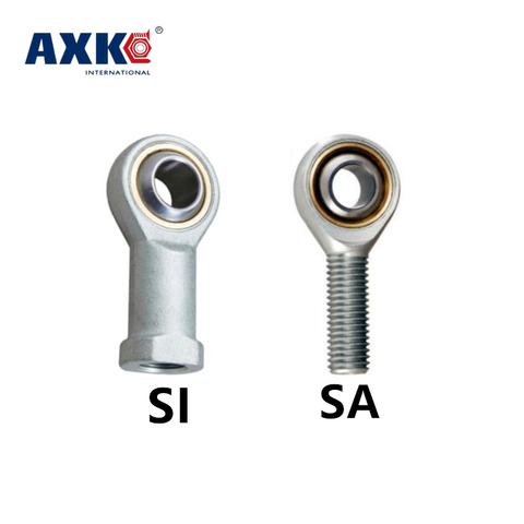 AXK NEW 1PC SI5 6 8 10 12 14 16 TK Metric Male Left, Female Right Hand Thread Rod End Joint Bearing ► Photo 1/6