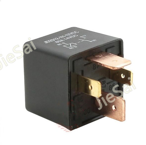 Black universal 4 pin DC80A 12V 24V 36V 48V   electronic relay auto relay for  Battery car ► Photo 1/1