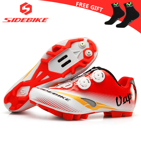 sidebike cycling shoes mtb man women mountain bike shoes racing bicycle sneakers professional self-locking breathable SD-004 ► Photo 1/6