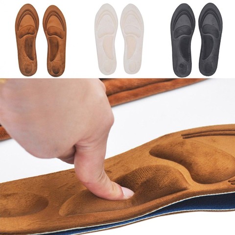 4D Memory Foam Orthopedic Insole Arch Support Orthopedic Insoles For Shoes Flat Foot Feet Care Sole Shoe Orthopedic Pads ► Photo 1/6