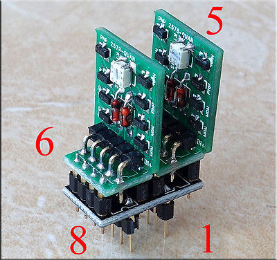 5V-22V Dual Differential Full Symmetry Complement Discrete Dual OP AMP Module for Amplifier ► Photo 1/2