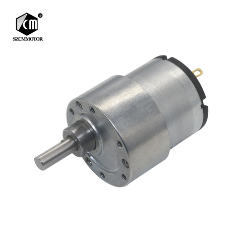 37mm Diameter Gearbox Eccentric Shaft Large Torque Speed Reduction Gear Motor with Metal gears 12v/24V ► Photo 1/6