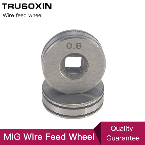 Wire Feeder Wheel Roller 0.8mm 1.0mm 1.2mm Double Size MIG Welder Welding Wire Feeding Machine ► Photo 1/6