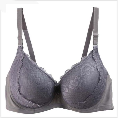 100D 95D 95C 90D 90C 85D 85C sexy big size bra push up side gather together  bh bra women plus size cup lace female lingerie B8-6 - Price history &  Review