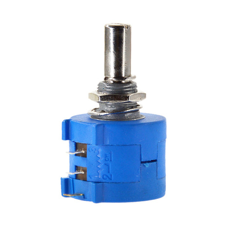 Free Shipping 3590S-2-501L 3590S 500 ohm Precision Multiturn Potentiometer 10 Ring Adjustable Resistor ► Photo 1/5
