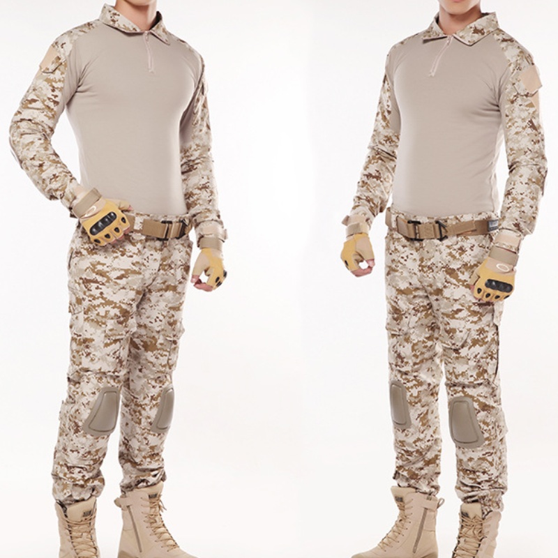 Outwear Men's Military Combat Suit Shirt Tactical BDU Uniform Work SWAT Pants 