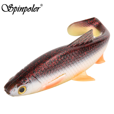 Spinpoler The perfect 3D Soft Bait Fishing Fish 5g 10g 20g 40g Silicone plastic Swimbait Shad Crankbait Use For Rig Fishing ► Photo 1/6