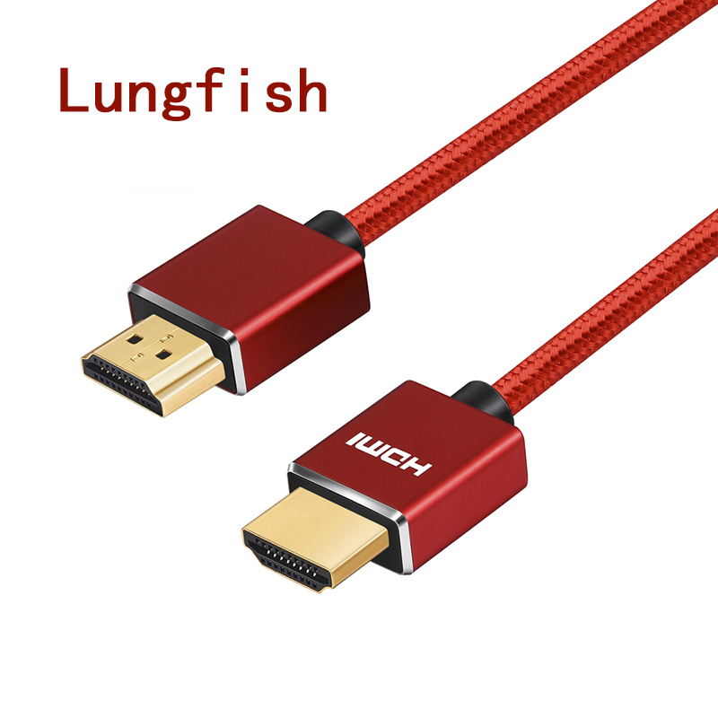 2M Shuliancable Flat HDMI High Speed HDMI Cable With Ethernet Supports 1080p 3D and Audio Return Channel 1m 2m 3m 5m 10m