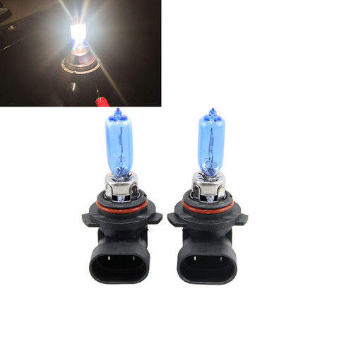 2x 9012 12V 55W Halogen Headlight Bulb with Quartz Glass High Wattage 6500K White 9012 LL HIR2 HIR PX22d Bulbs Lamp ► Photo 1/1