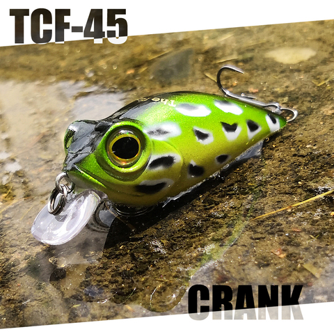 New Color The Time Fishing Lure Fishing Bait Crank Lure Floating Artificial Lures Crankbait Hard Fishing Bass Lure 5.6g/48mm ► Photo 1/6