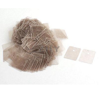 300Pcs 22mmx29mmx0.12mm Mica Insulator Insulation Sheet ► Photo 1/1