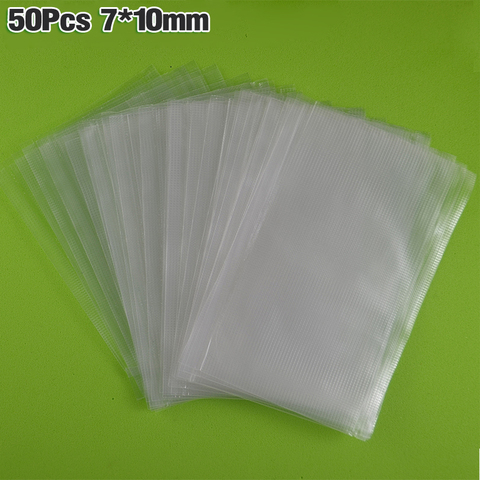 MNFT 50PCS 7 x 10 cm PVA Bags Carp Fishing for Ground Bait Casting Dispenser Feeder Fishing Tackle  Dissolved Soluble Ideals ► Photo 1/4