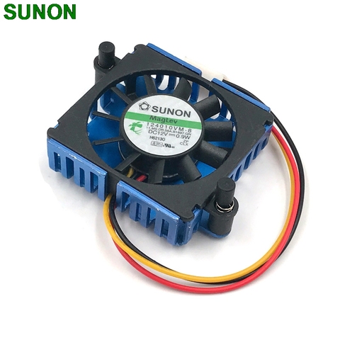 new For Sunon 124010VM-8 DC12V 0.9W Graphics Video Card Cooler cooling Fan For radware AD2016 ► Photo 1/3