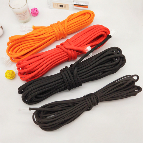 4-7mm 10m 7-16cores braided nylon rope polypropylene climbing boat yacht sailing line pulley clothesline survival parachute cord ► Photo 1/6