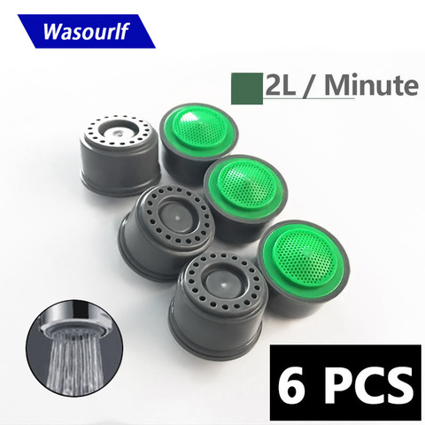 WASOURLF  6 PCS water saving faucet aerator 2L minute 24 male 22mm female thread size tap device bubbler free shipping wholesale ► Photo 1/6