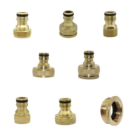 Buy Online 1 2 3 4 1 Thread Brass Quick Connector Agriculture Tools Garden Watering Adapter Durable Joint Drip Irrigation Fittings 1 Pcs Alitools