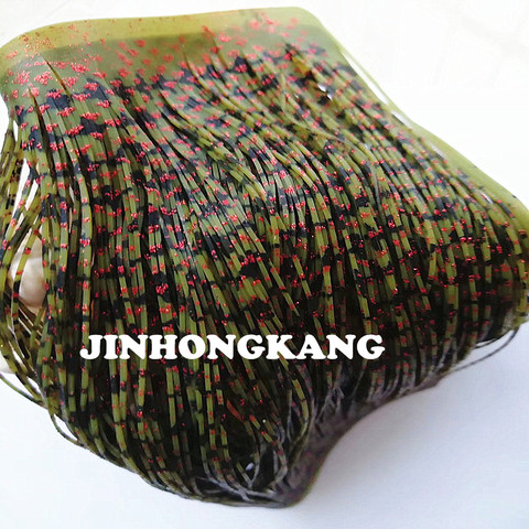 Fishing Lure Silicone Skirt Layers,Silicone Skirt Material for Tackle Craft, DIY Spinner, Rubber Jigs, Buzzbait---13 ► Photo 1/2