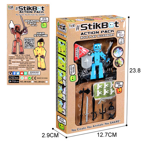 Action Figures Sucker Toys, Suction Figure Toy, Stick Bot Toys