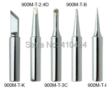 New 5X Soldering Iron Tips Set 900M-T Series for HAKKO 900M,907,933,852D+,852D Soldering station ► Photo 1/2