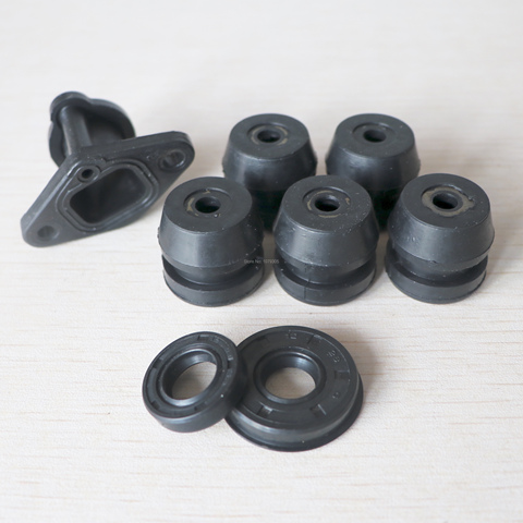 Chinese Chainsaw Oil Seal Rubber Damper Intake Manifold Kit For 25CC 2500 Spare Parts ► Photo 1/5