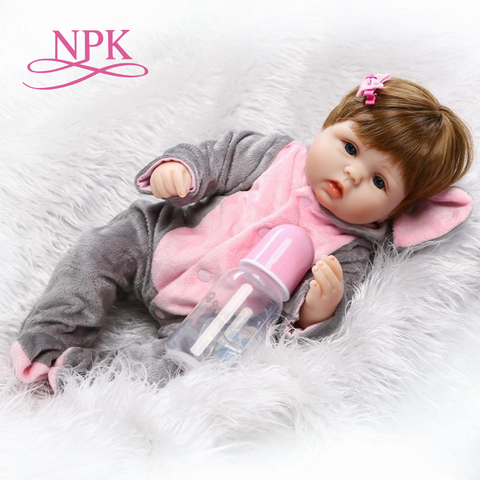 npk 50cm soft silicone reborn baby