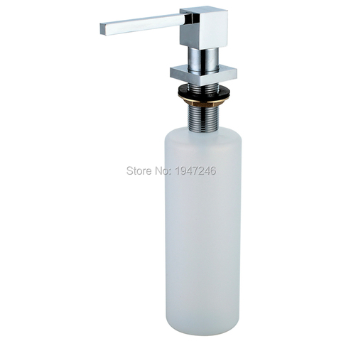 100% Solid Brass High Quality Built In Deck Mount Pump Countertop Kitchen Sink Soap Dispenser Set With ABS Pump & 10 Oz Bottle ► Photo 1/6