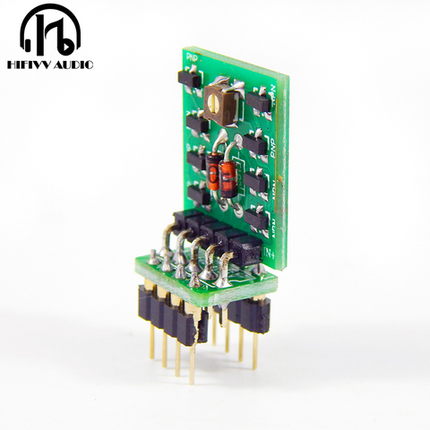 HDAM Double differential circuit  Fully symmetrical circuit Single op amp replace NE5534 LME49710 OPA627 AD797  ► Photo 1/6