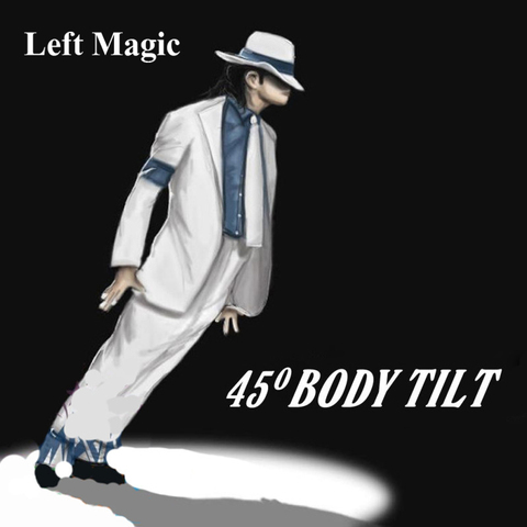 Body Tilt 45, The lean 1 magic tricks Only Gimmicks ( Prepare Shoes By Yourself ) Magic Tricks Stage Magic Props for Magician ► Photo 1/5