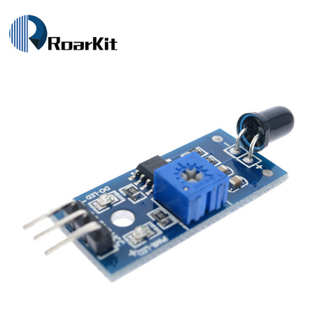 IR Flame Sensor Module Detector Smartsense For Temperature Detecting Suitable For Arduino Free Shipping Wholesale ► Photo 1/6