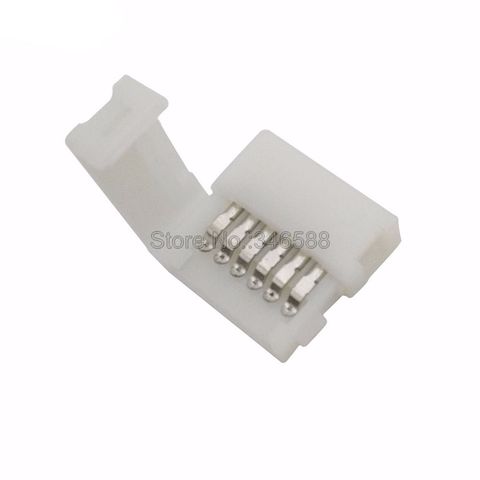 10pcs/lot 6 Pin 6Pins 12mm PCB Strip to Strip Solderless FPC Snap Down Clip Easy Connector for 12mm Width 6Pin RGB+CCT LED Strip ► Photo 1/1