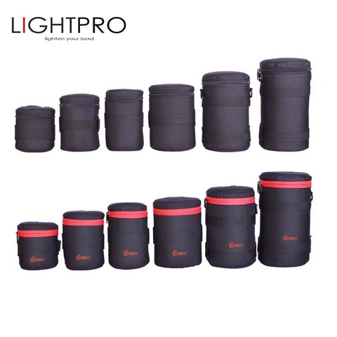 EIRMAI Nylon Functional Lens Bags DSLR Camera Lenses Pouch Bag High Quality Lens Case EIRMAI Waterproof SLR Lens Pouches ► Photo 1/6