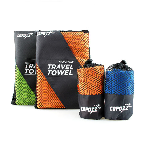 Copozz Brand Swimming Towels Easy Dry Swim Diving Cycling Microfiber Larger Size Sports Travel Gym Towels Two Size to Choose ► Photo 1/6