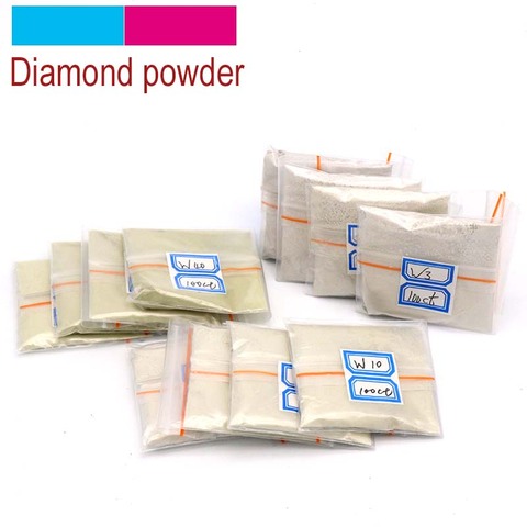 100 carats / 20g W0.5 to W40 Polishing Powder Diamond Micron Powder Polishing Tools For Gemstones Jade Ceramics Carbide ► Photo 1/5