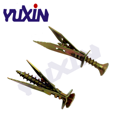 50Pcs/100pcs M12X30 NEW Hammer-In Plasterboard Fixing / Safety Nail-in Anchor With Screw ► Photo 1/3
