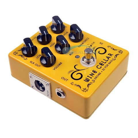 Caline CP-60 Driver+DI For Bass Guitar Pedal Effect Guitar Accessories Mini Pedal Guitar Parts Use For Guitar ► Photo 1/6
