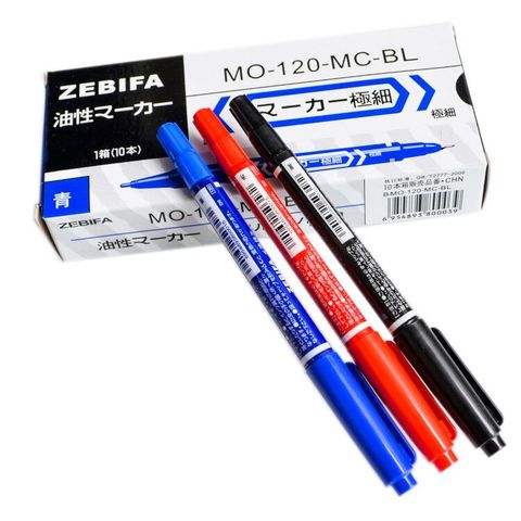 CCL Anti-etching PCB circuit board Ink Marker Double Pen For DIY PCB(Red, Blue, Black) ► Photo 1/3