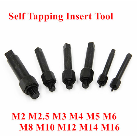 M2 M2.5 M3 M4 M5 M6 M8 M10 M12 M14 M16 Thread Repair Manual Screw Bushing Install Tool , Self Tapping Thread Insert Tool, ► Photo 1/3