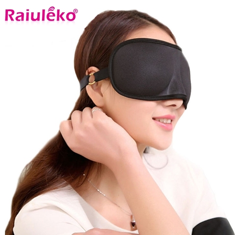High Quality 3D Sleeping Masks Natural Silk Snoring Super Smooth Sleep Eye Mask Stay On Your Face all night ► Photo 1/6