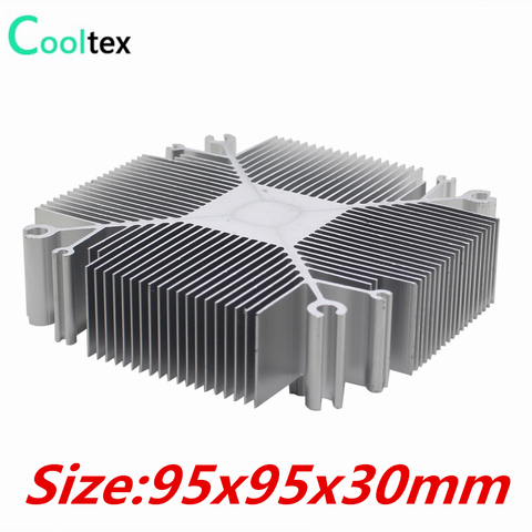 DIY LED Heatsink 30w-100w Pure aluminium heat sink radiator for Led Light  cooler cooling ► Photo 1/5