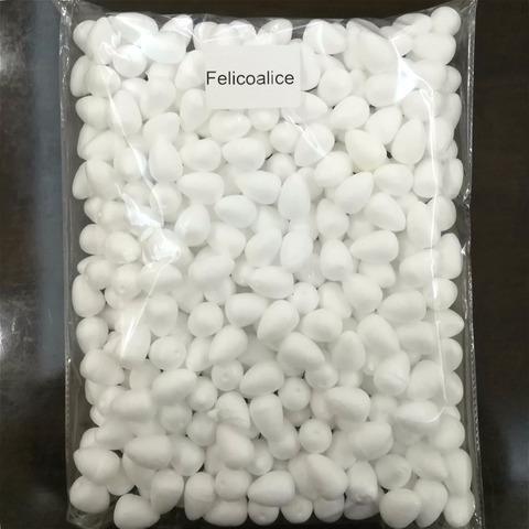 2/2.5/3/4/4.5/5.5cm 10~80pcs Water Drop Modeling Shaped Styrofoam Foam Crafts Flower Heart DIY Handmade White Foam Rose Buds ► Photo 1/6