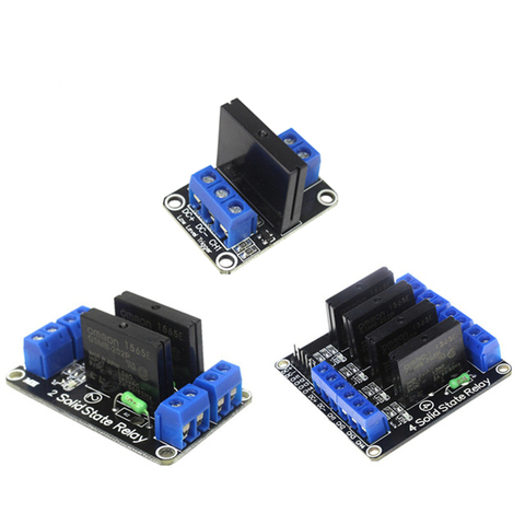 Smart Electronics 1/2/4 Channel 5V DC Relay Module Solid State Low Level G3MB-202P Relay SSR AVR DSP for arduino Diy Kit ► Photo 1/4