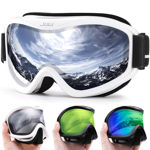 MAXJULI brand professional ski goggles double layers lens anti-fog UV400 ski glasses skiing men women snow goggles ► Photo 1/6