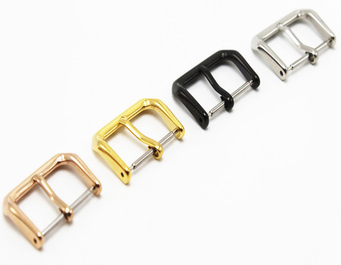 Wholesale 50PCS/lot Stainless Steel Watch Buckle Watch Clasp 10mm 12mm 14mm 16mm 18mm 20mm 22mm ► Photo 1/6