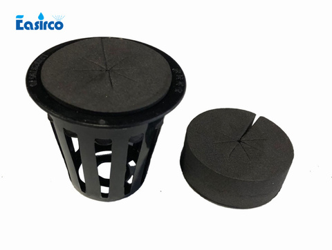4.8CM Mesh pot with clone collar set Net cup for  Hydroponics system.(10set) ► Photo 1/1