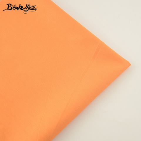 New Arrivals High Quality 100% Cotton Fabric Classic Orange Color Twill Fat Quarter Home Textile Material Sewing Cloth For Bed ► Photo 1/6