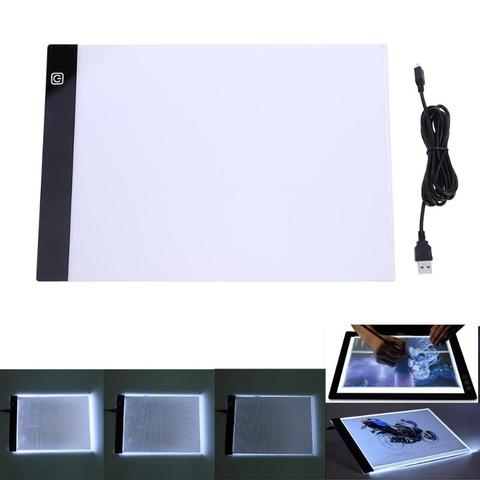 Diamond Painting Lightpad Tablet Ultrathin 3.5mm Pad Apply to USB Plug  Embroidery Serie A4 LED 