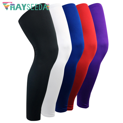 Professional Women/Men's Cycling Long Legwarmers Anti-skid Basketball Football Sports Knee Protector Legging For Outdoor Running ► Photo 1/6