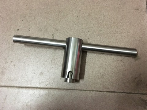 S Type KEG OPENING TOOL SPEAR NEW stainless beer keg valve opening tool ► Photo 1/4