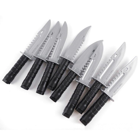 10pcs Military Enthusiasts Gift Training Props Outdoor Fun Tactical Knife Model Dagger Army Survival Knife Birthday Gifts ► Photo 1/1